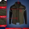 Spyder Men's Active 2fer Jacket - Midweight Insulated Quilte...