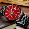 CRRJU Men's Fashion Stainless Steel Watches Date Waterproof ...