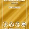 TACVASEN Men's Lightweight Jacket Spring Bomber Fall Windbre...