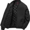 Gopune Men's Windproof Bomber Jacket Warm Water Resistant Wi...
