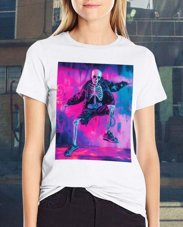 Streetwear Oversized Vintage Print T Shirt for Women Short S...
