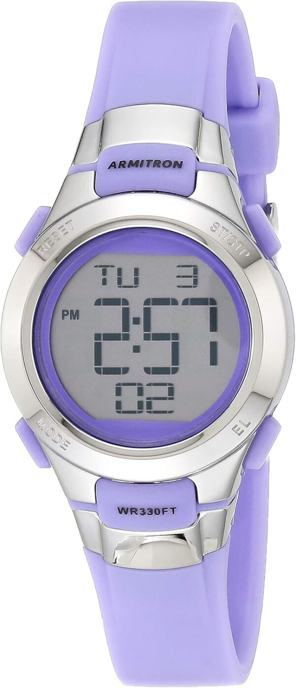 Armitron Sport Women's Digital Chronograph Resin Strap Watch...