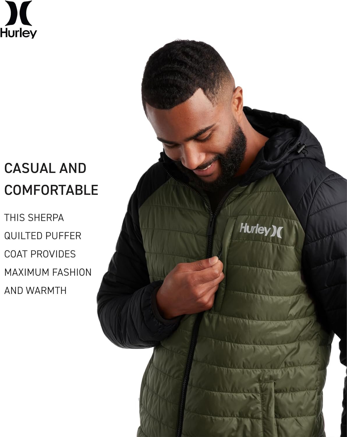 Hurley Men's Jacket - Balsam Lightweight Packable Puffer Coa... - Image 4