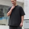 Men's Cotton T-Shirts Oversized Unisex Short Sleeves Casual ...