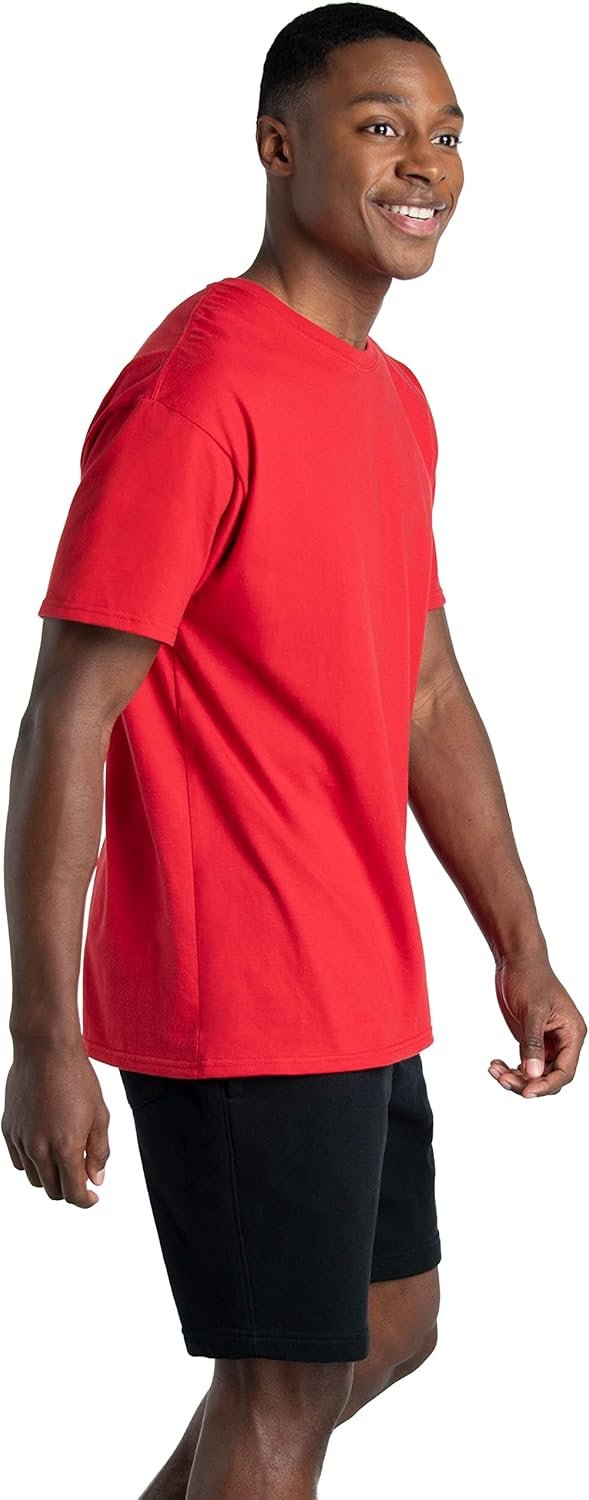 Fruit of the Loom Men's Eversoft Cotton T-Shirts, Breathable...