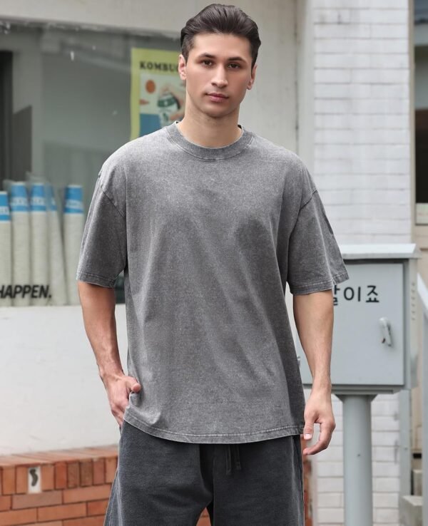 Men's Cotton T-Shirts Oversized Unisex Short Sleeves Casual ...