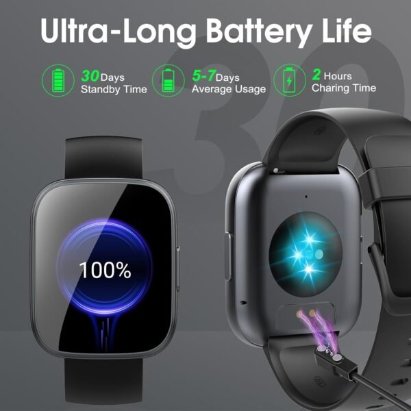Smart Watch for Men Women Bluetooth Call, 1.95" HD Touch Scr...