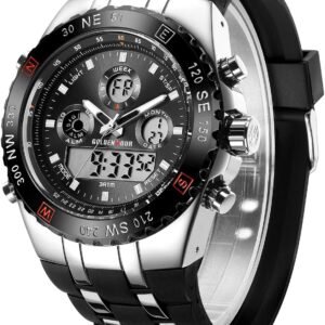 GOLDEN HOUR Luxury Military Sports Men's Watches Large Size ...