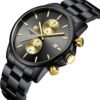 GOLDEN HOUR Fashion Business Mens Watches with Stainless Ste...
