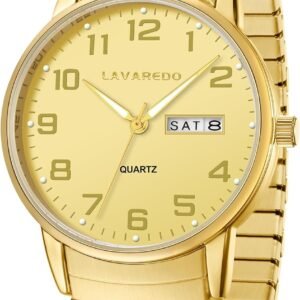 Watches for Men with Easy to Read Dial, Waterproof Analog Wa...