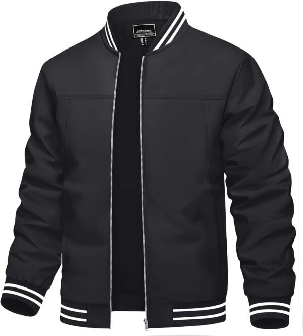 TACVASEN Men's Lightweight Jacket Casual Spring Fall Windbre...