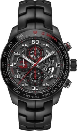 TAG Heuer Carrera Calibre HEUER 01 Senna Special Edition Men...
