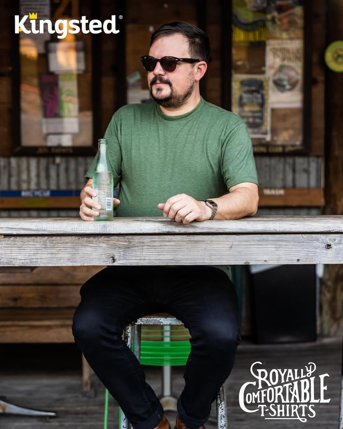 Kingsted T-Shirts for Men Pack - Royally Comfortable - Super... - Image 5