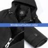 TACVASEN Men's Winter Jacket Cotton Military Jackets Fleece ...