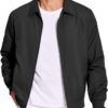 COOFANDY Men's Lightweight Jackets Casual Bomber Windbreaker...