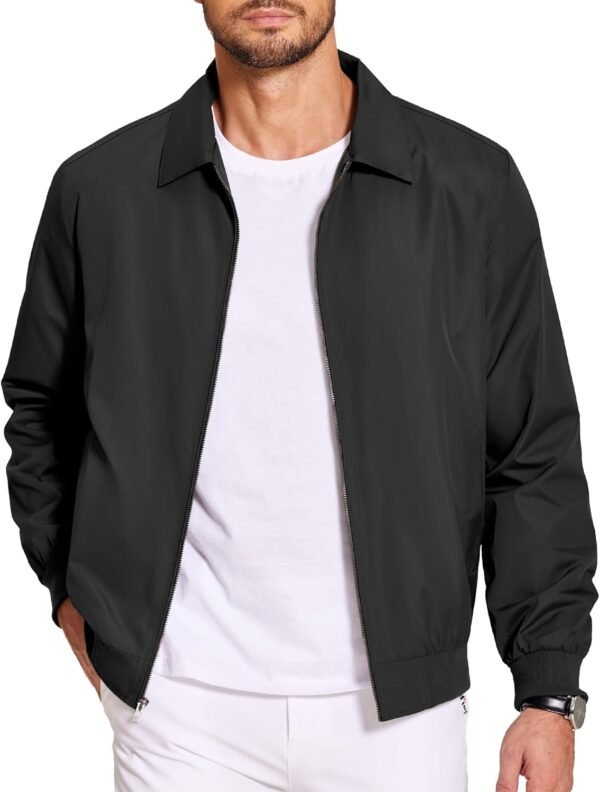 COOFANDY Men's Lightweight Jackets Casual Bomber Windbreaker...