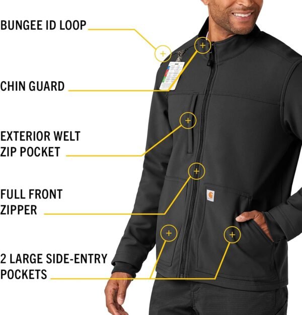 Carhartt Men's Rugged Flex Bonded Fleece Jacket