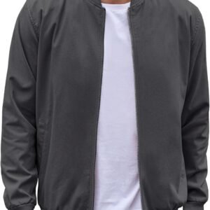 COOFANDY Men's Cotton Bomber Jacket Lightweight Flight Jacke...