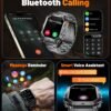 LIGE Military Smart Watches for Men(Answer/Make Calls),100-D...