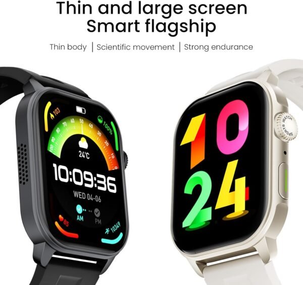 Smart Watch For Men Women: 1.96" AMOLED Touchscreen,GPS Trac...