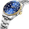 LN LENQIN Mens Watches Stainless Steel Waterproof Analog Qua...