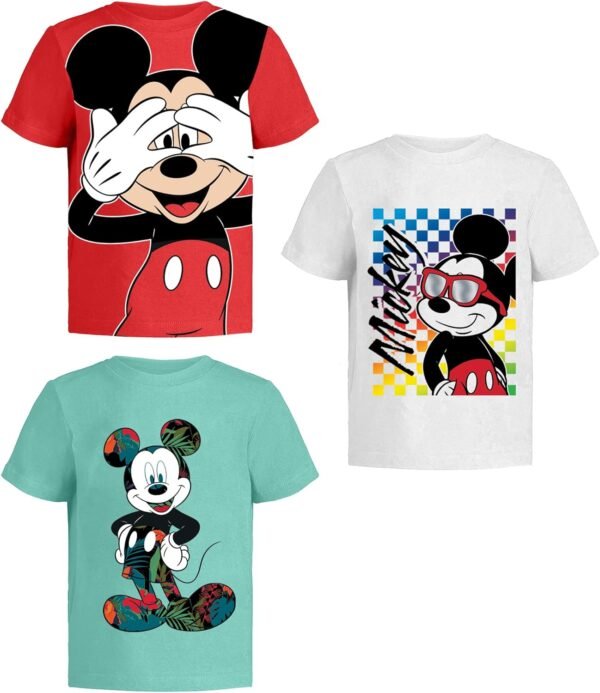 Disney Mickey Mouse T-Shirt (Sets) Donald Duck Goofy Pluto G...