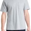 Fruit of the Loom Men's Eversoft Cotton Short Sleeve Pocket ...