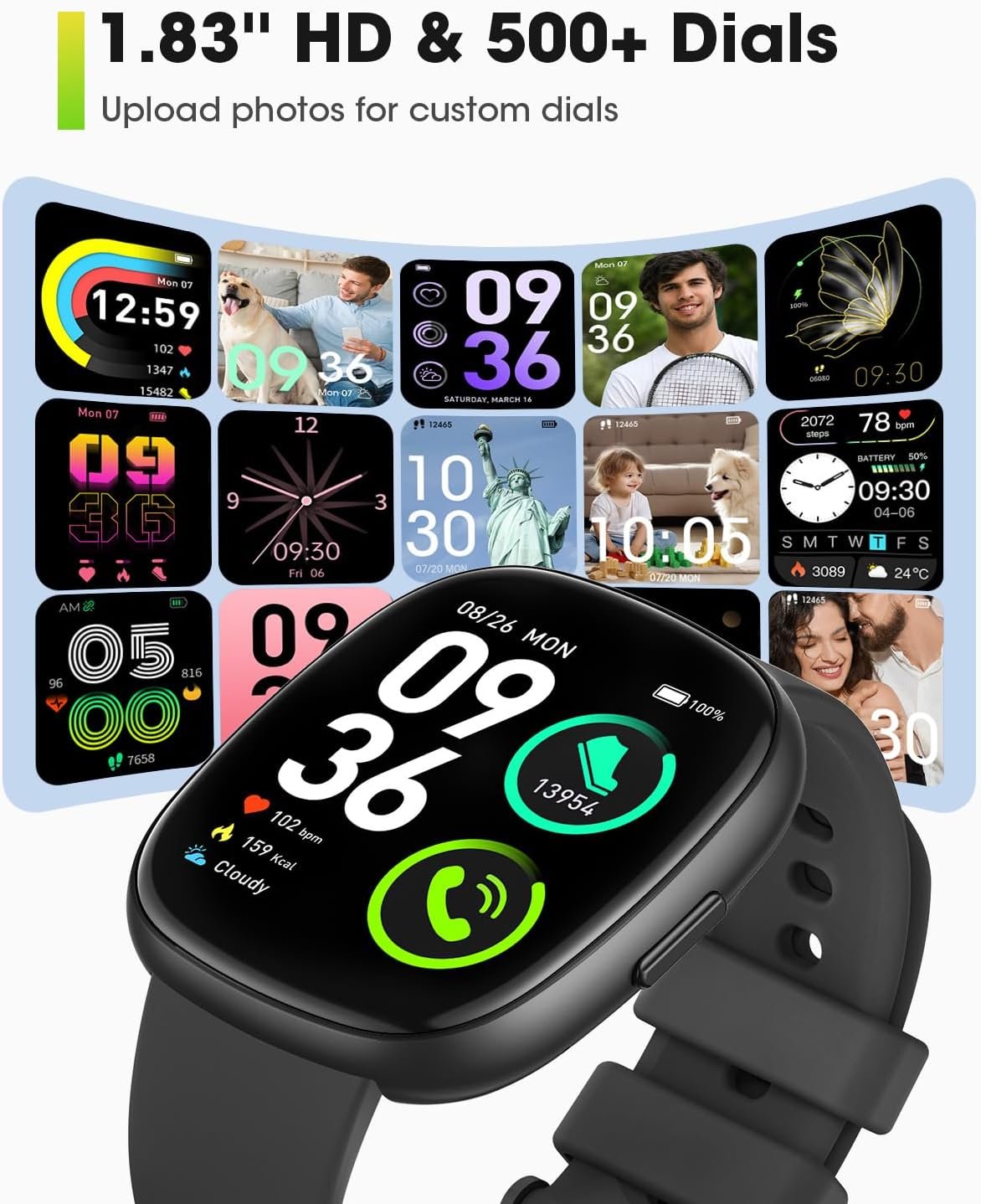 Smart Watches for Men Women Fitness: Fitness Tracker with Bl... - Image 7