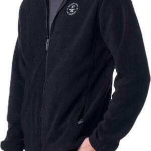HAMMER ANVIL Mens Full Zip Up Warm Polar Fleece Jacket