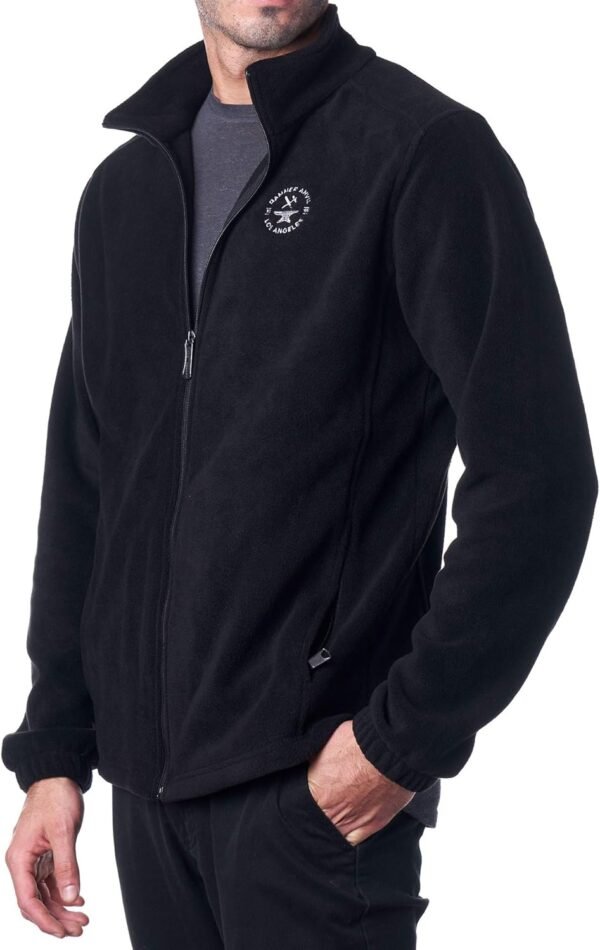 HAMMER ANVIL Mens Full Zip Up Warm Polar Fleece Jacket