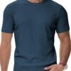PJ PAUL JONES Men's Short Sleeve Knit T-Shirts Casual Crewne...
