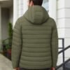 COOFANDY Mens Packable Puffer Jacket Lightweight Hooded Insu...