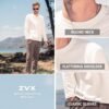 Men's Striped Long Sleeved T-Shirt, Casual Round Neck Long S...