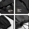 COOFANDY Men's Rain Jacket Waterproof Packable Raincoat Ligh...