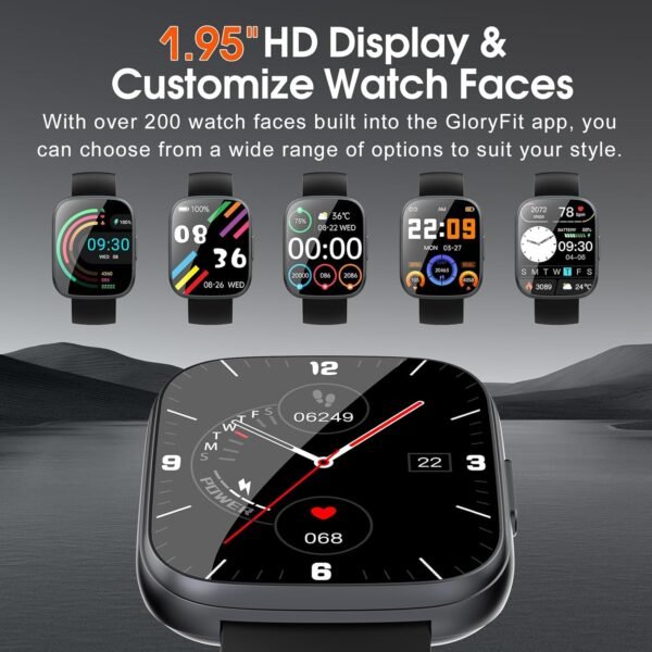 Smart Watch for Men Women Bluetooth Call, 1.95" HD Touch Scr...
