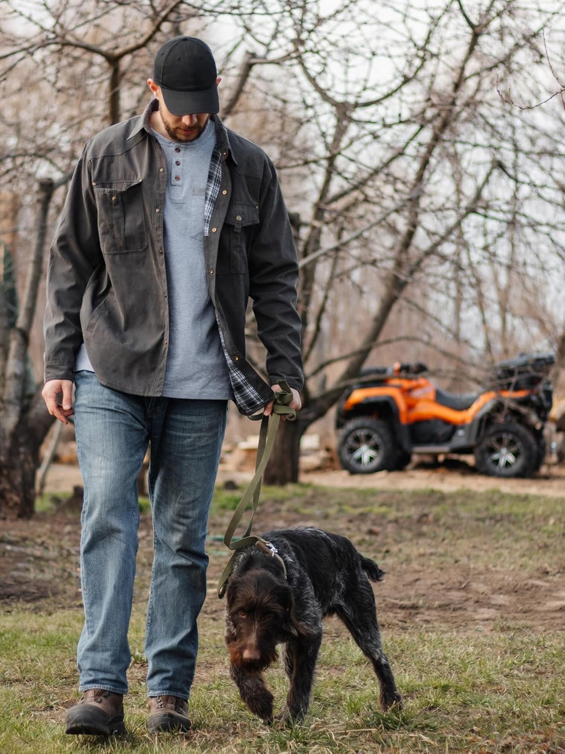 Mr.Stream Men's Lightweight Long Sleeved Snap Plaid Western ... - Image 3