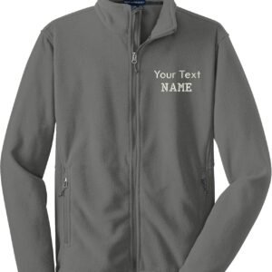 INK STITCH Men Custom Text Stitching Embroidery Value Fleece...