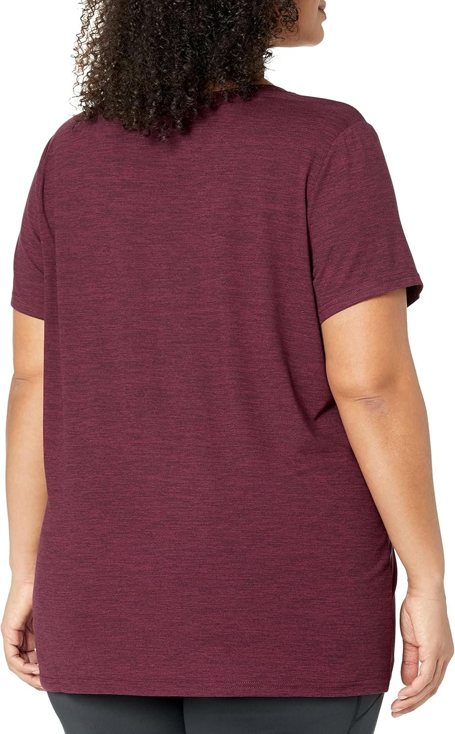 Amazon Essentials Women's Tech Stretch Short-Sleeve V-Neck T... - Image 8