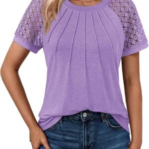 AUTOMET Womens Summer Tops Spring Shirts Trendy Vacation Out...