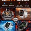 LIGE Military Smart Watches for Men(Answer/Make Calls),100-D...