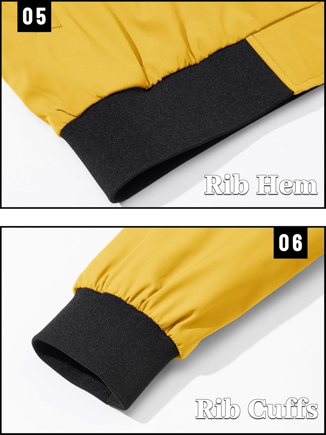 TACVASEN Men's Lightweight Jacket Spring Bomber Fall Windbre... - Image 7