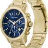 A|X Armani Exchange Chronograph Dress Watch for Men with Sta...