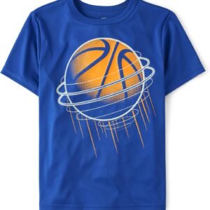 The Children's Place Boys' Active Performance Short Sleeve T...