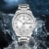 OLEVS Watches for Men with Date Stainless Steel Men Quartz W...