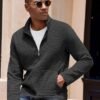 COOFANDY Men's Lightweight Varsity Jacket Casual Bomber Jack...