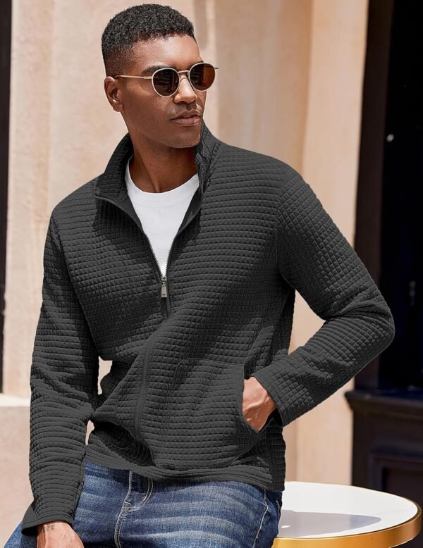 COOFANDY Men's Lightweight Varsity Jacket Casual Bomber Jack...