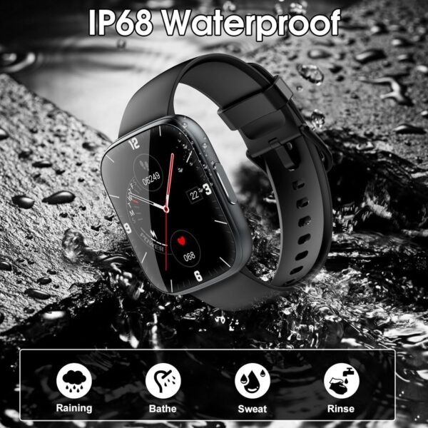 Smart Watch for Men Women Bluetooth Call, 1.95" HD Touch Scr...