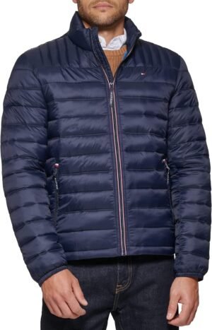 Tommy Hilfiger Men's Ultra Loft Lightweight Packable Puffer ...