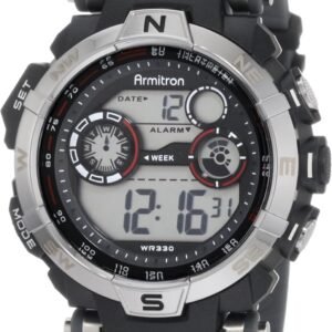 Armitron Sport Men's Digital Chronograph Resin Strap Watch, ...