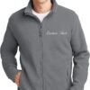 INK STITCH Men Custom Text Stitching Embroidery Value Fleece...